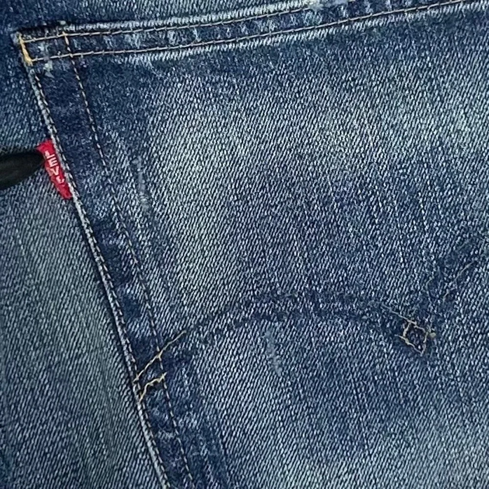 Levis 505-0217 Mens Reg Fit Straight Leg Jeans BIG E Selvedge W38 L32 Talon 42